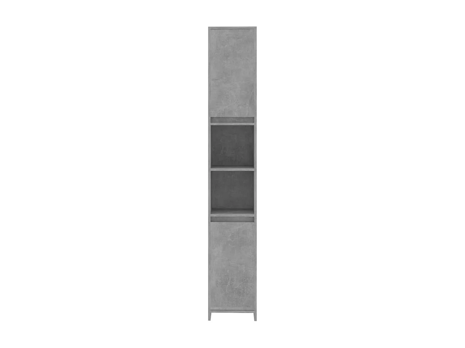 Armoire de salle de bain Gris béton Bois d'ingénierie