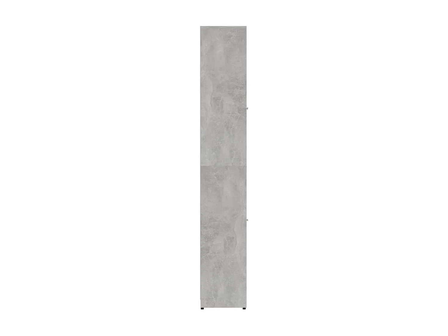 Armoire de salle de bain Gris béton Bois d'ingénierie