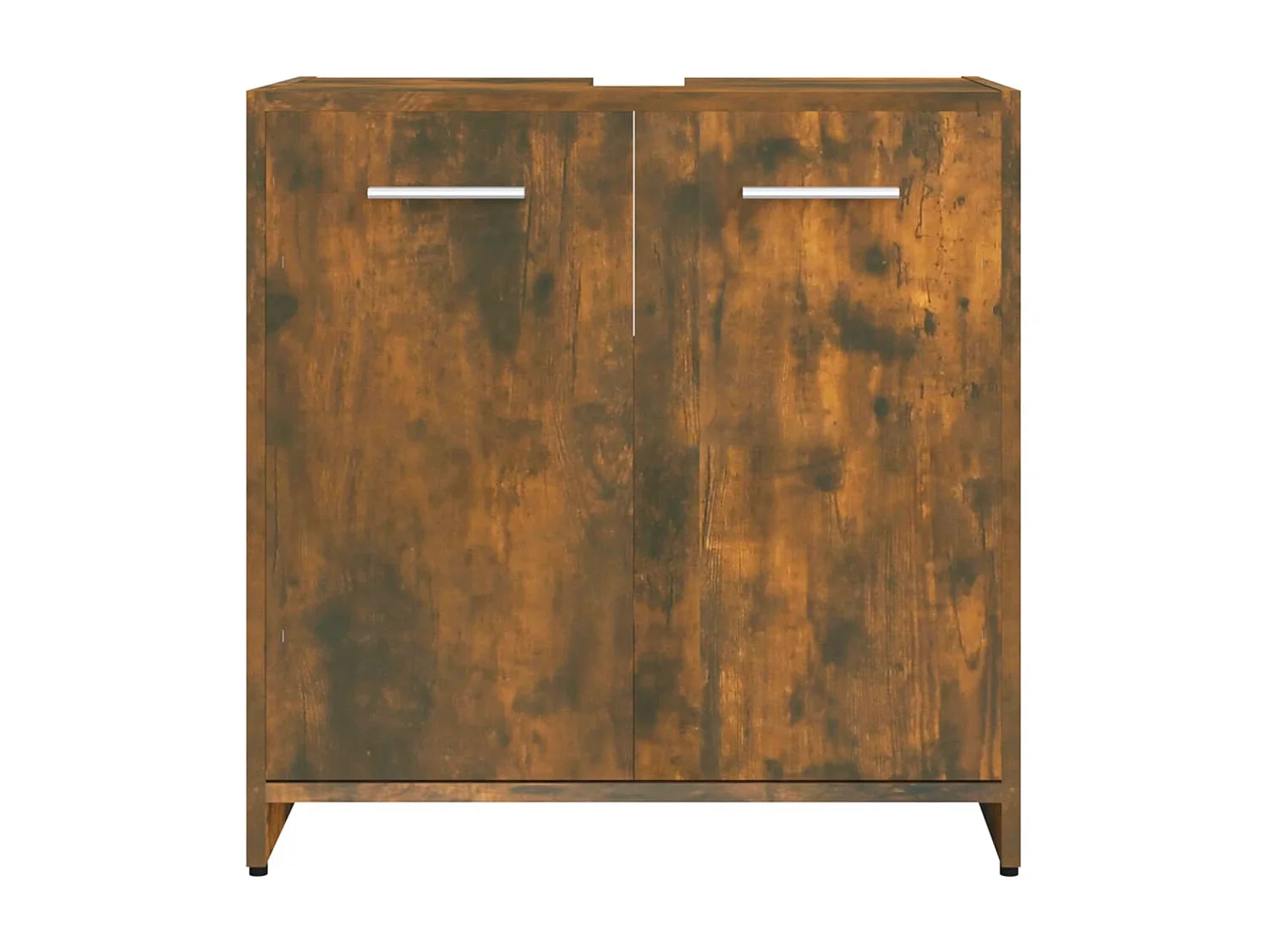 Badezimmerschrank Räuchereiche 60x33x60 cm Holzwerkstoff