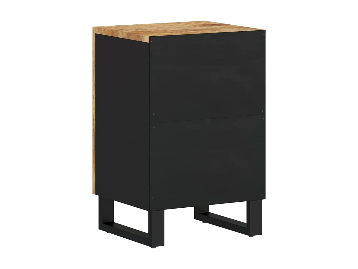 Armoire de salle de bain 38x33x58 cm bois massif de manguier