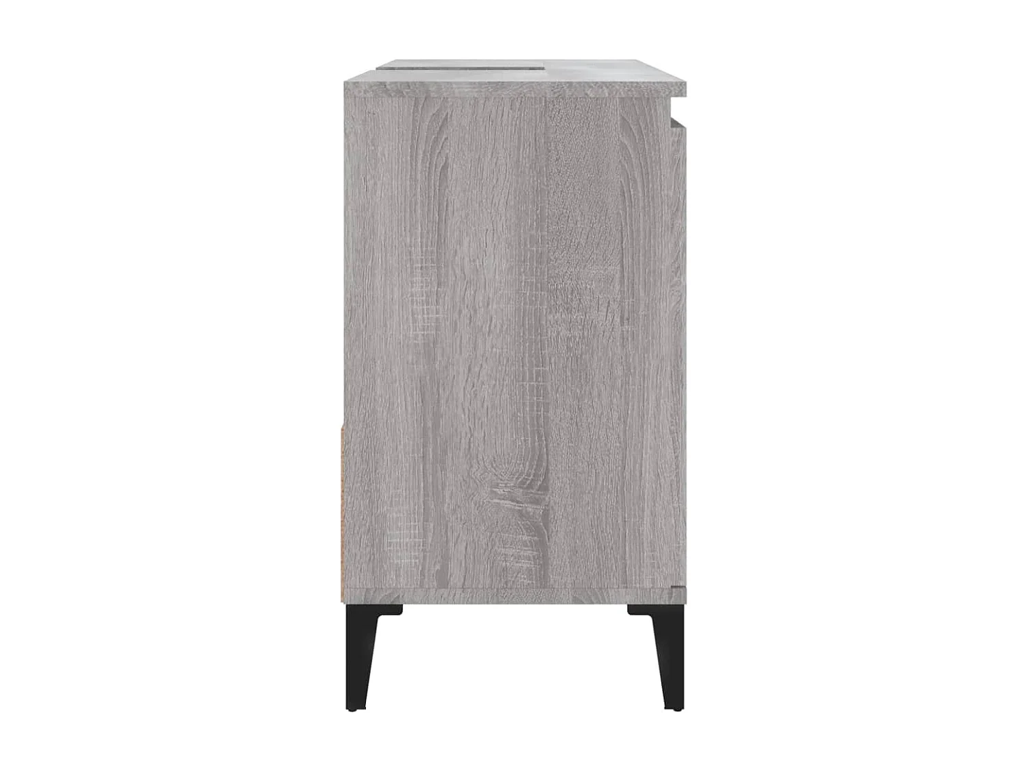 Armoire de bain sonoma gris 65x33x60 cm bois d'ingénierie