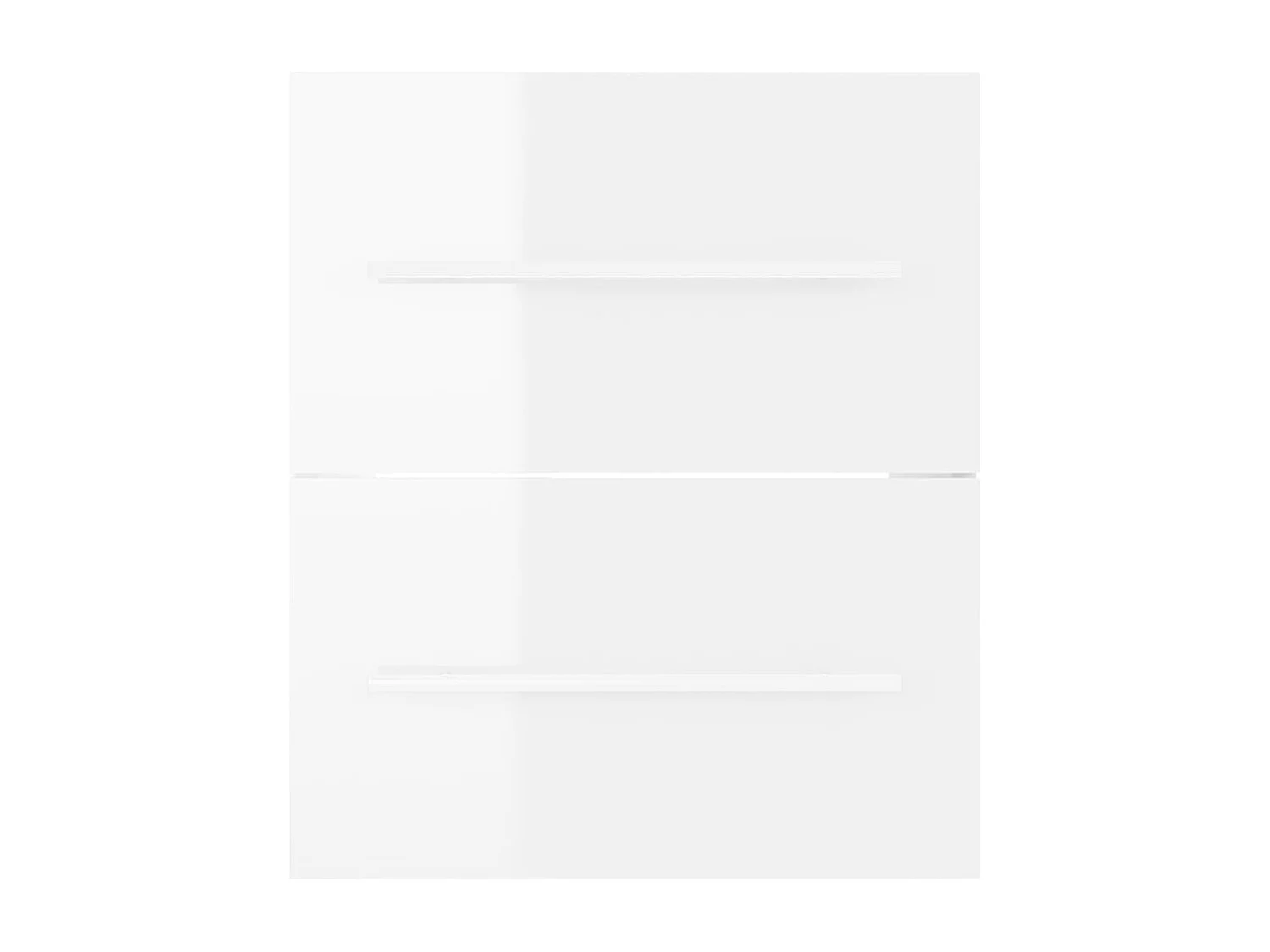 Mueble lavabo Blanco brillo 41x38,5x48 cm Madera contrachapada