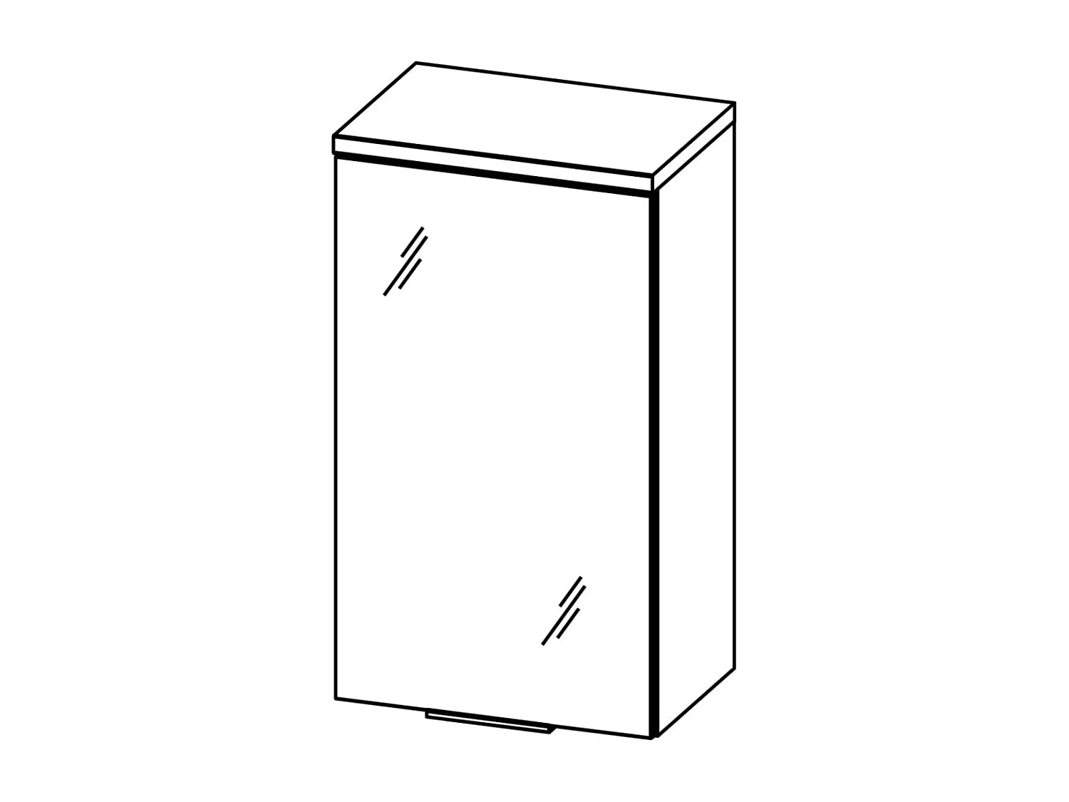 Germania Armoire murale de salle de bain GW-Pescara Blanc et chêne