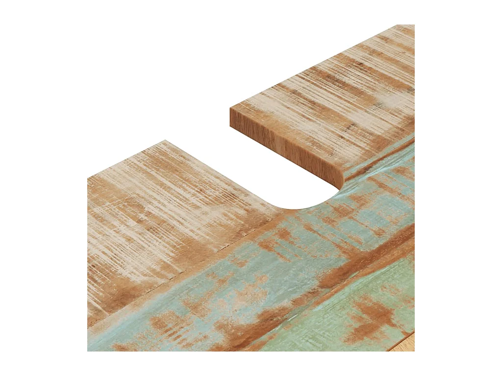 Waschbeckenunterschrank 62x33x58 cm aus Altholz und Holzwerkstoff