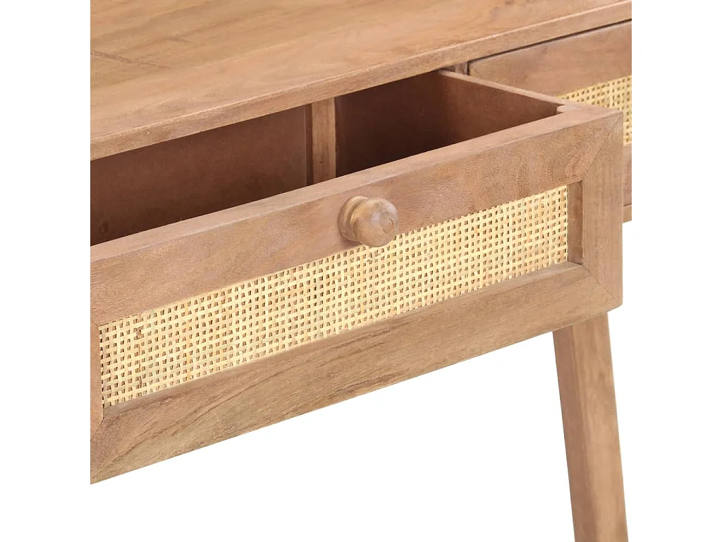 Consoletafel 100x35x76 cm Massief mangohout