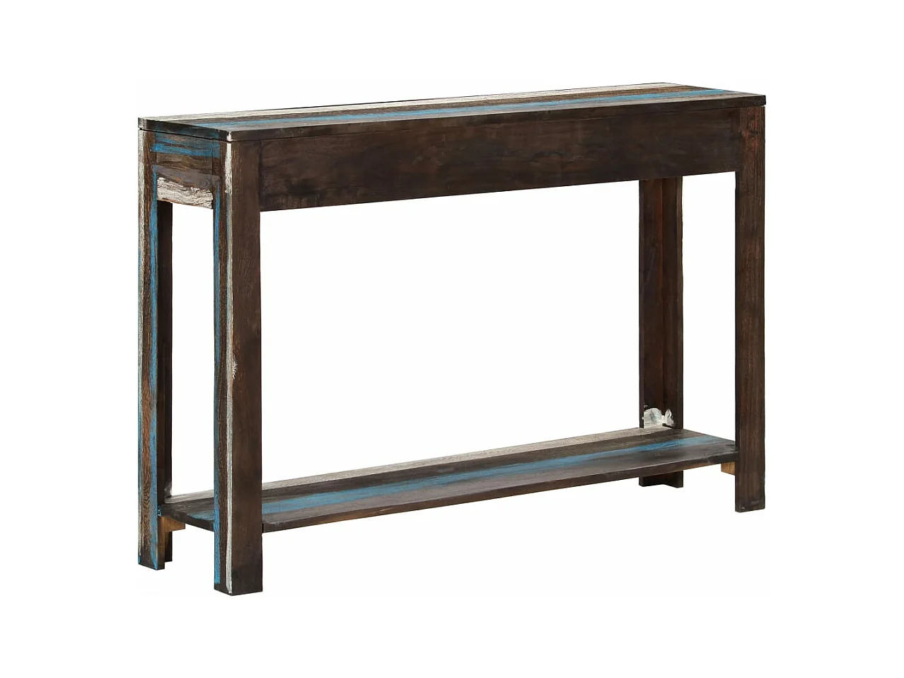 Vintage massief houten consoletafel 118 x 30 x 80 cm