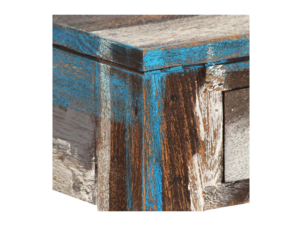 Vintage massief houten consoletafel 118 x 30 x 80 cm