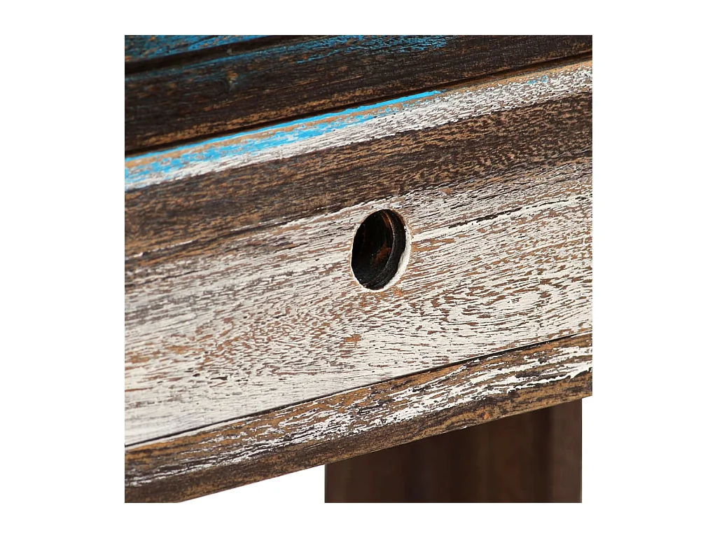 Vintage massief houten consoletafel 118 x 30 x 80 cm