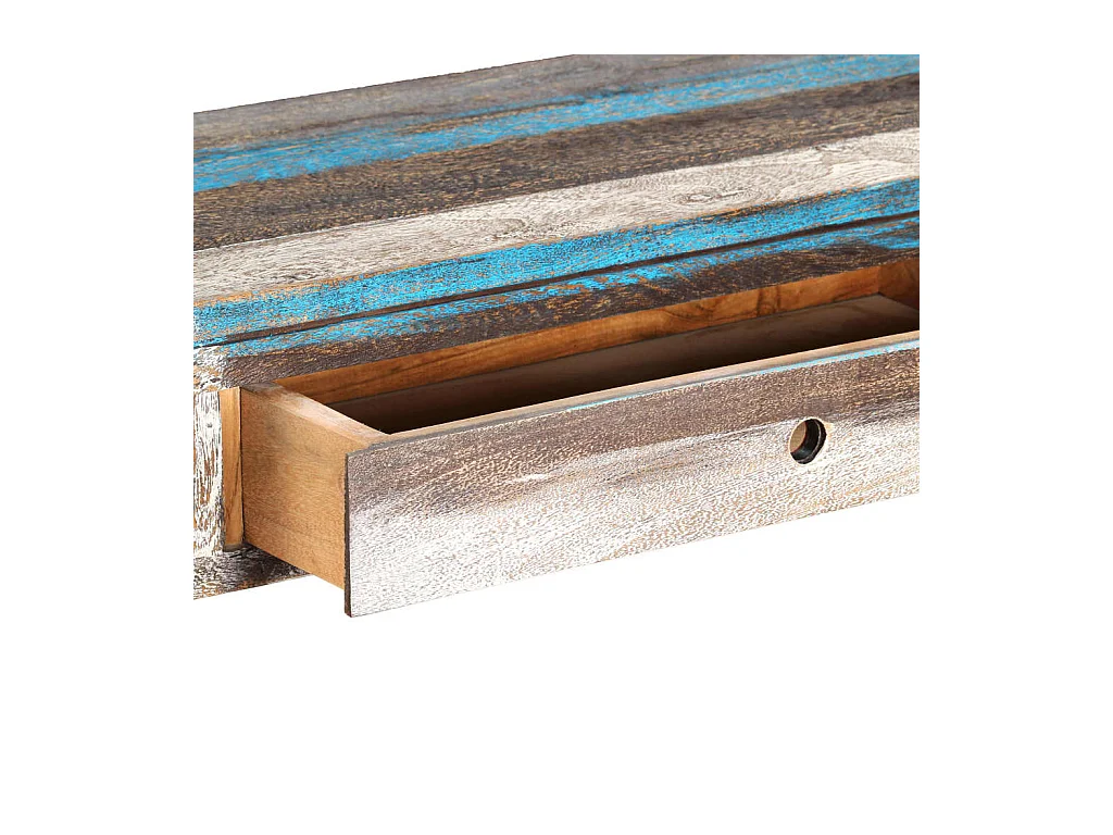 Vintage massief houten consoletafel 118 x 30 x 80 cm