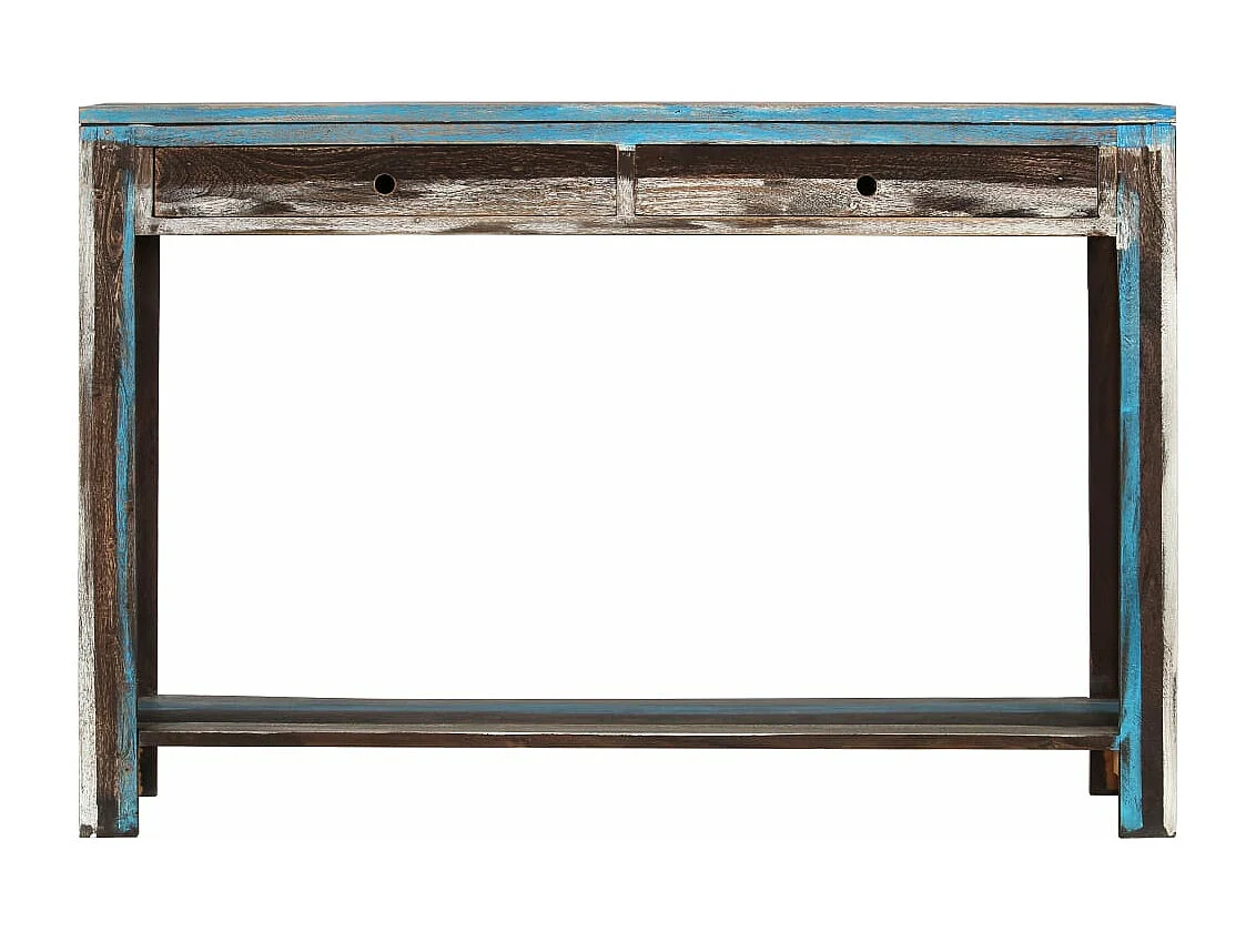 Vintage massief houten consoletafel 118 x 30 x 80 cm