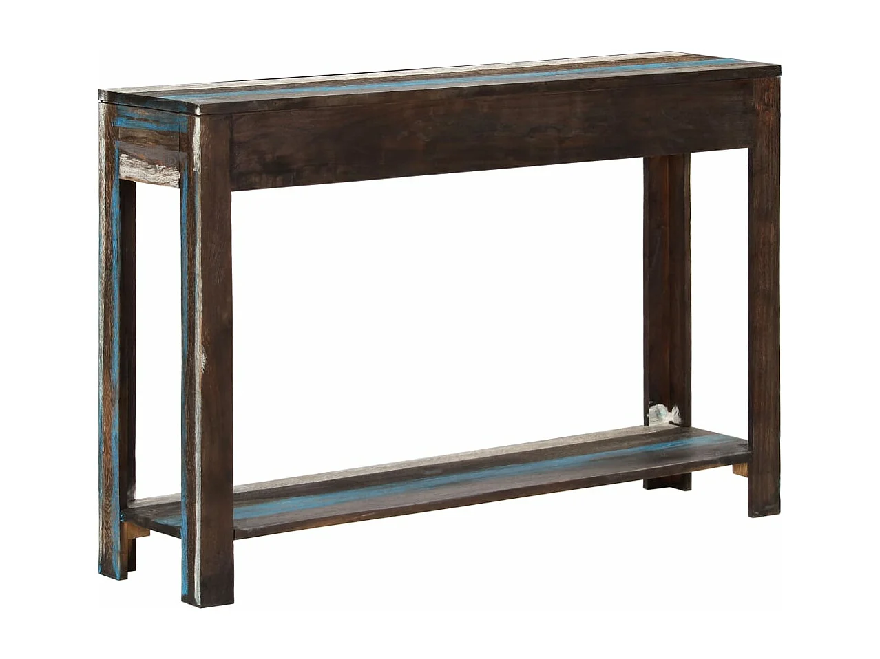 Vintage massief houten consoletafel 118 x 30 x 80 cm