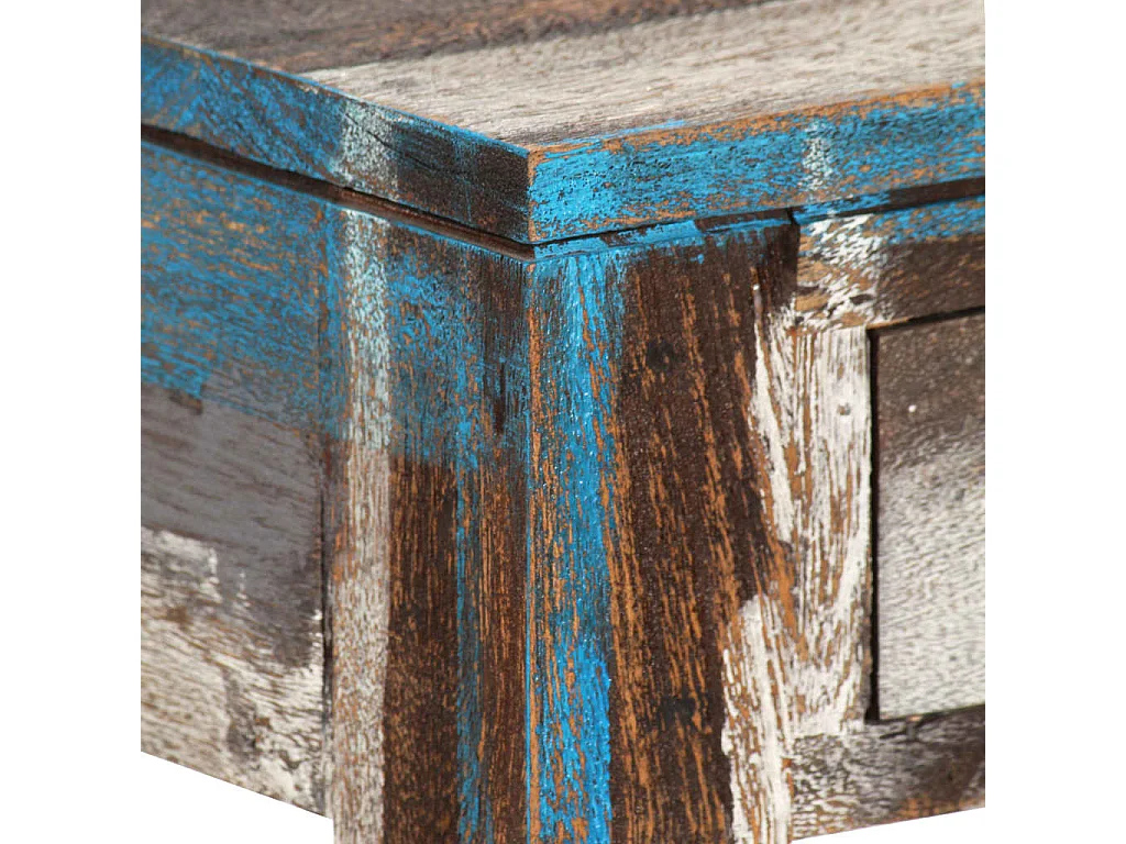 Vintage massief houten consoletafel 118 x 30 x 80 cm