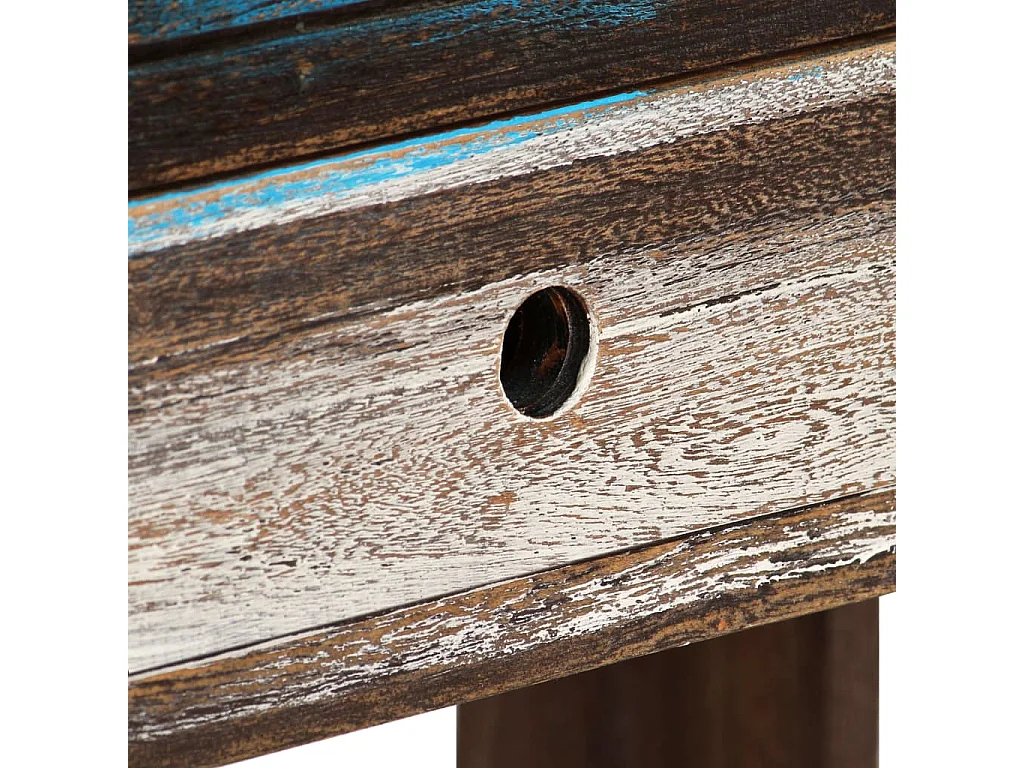 Vintage massief houten consoletafel 118 x 30 x 80 cm