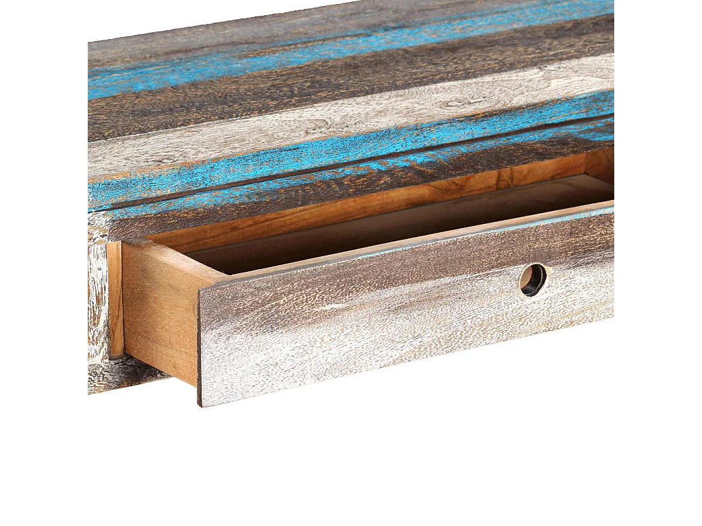 Vintage massief houten consoletafel 118 x 30 x 80 cm