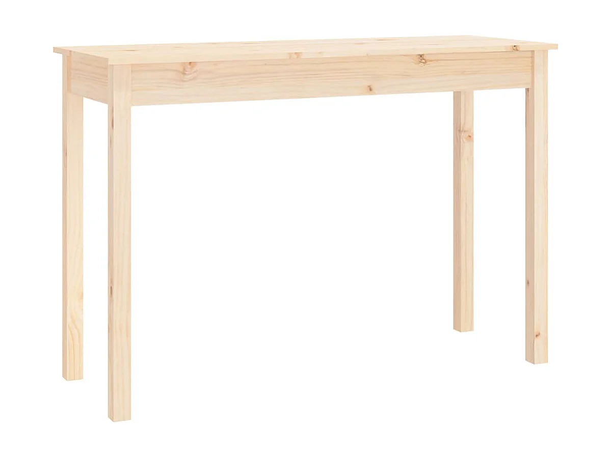 Table console 110x40x75 cm Bois massif de pin