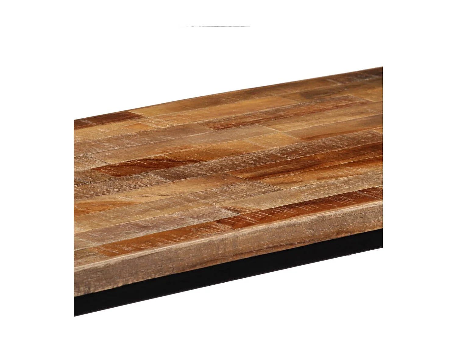Mesa consolas de teca maciça reciclada 90 x 30 x 76 cm
