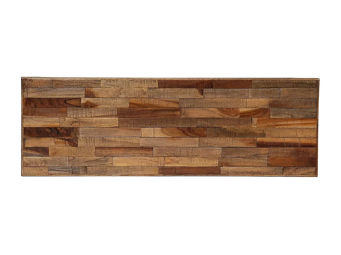 Consoletafel van massief gerecycled teakhout 90 x 30 x 76 cm