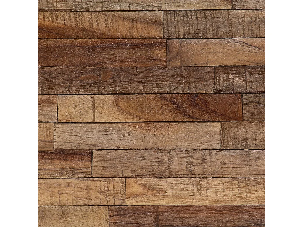 Consoletafel van massief gerecycled teakhout 90 x 30 x 76 cm