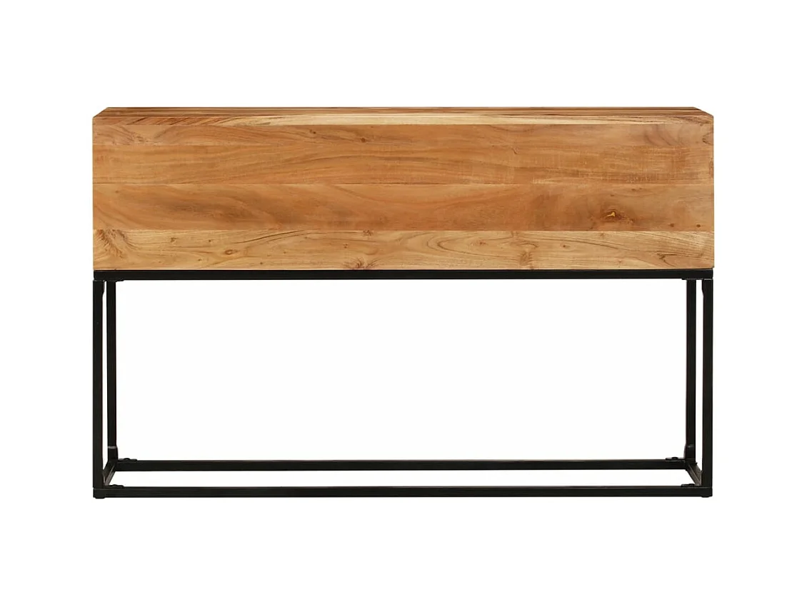 Table console 120x30x75 cm Bois d'acacia massif