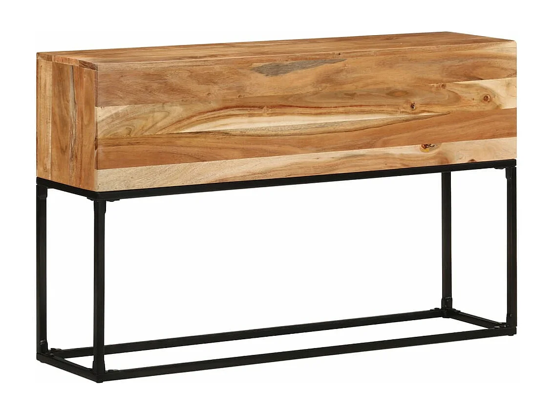Table console 120x30x75 cm Bois d'acacia massif