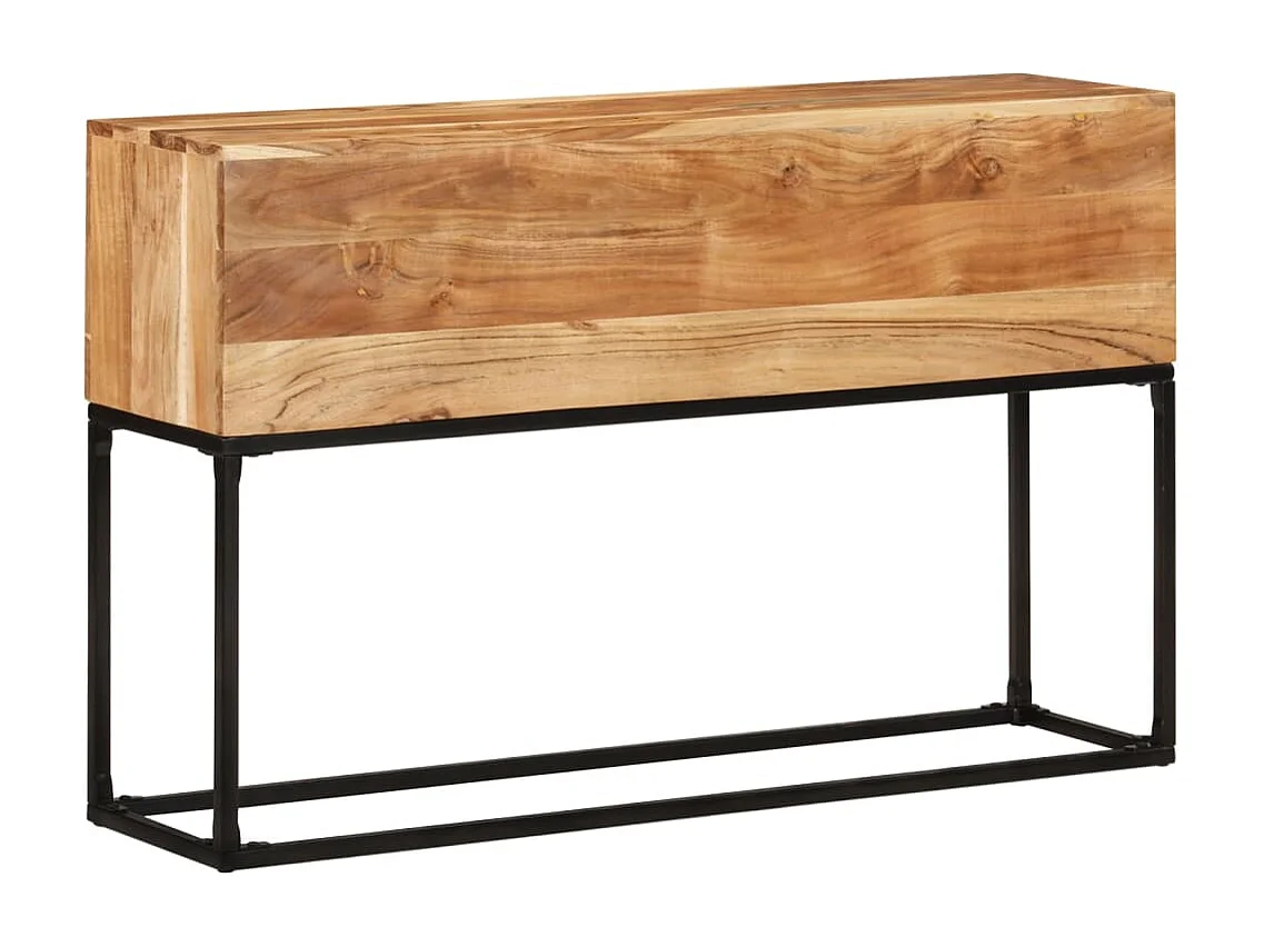 Table console 120x30x75 cm Bois d'acacia massif