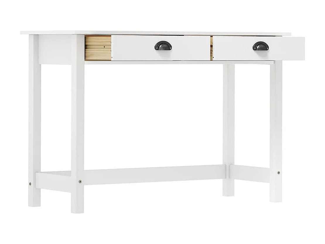 Consolle Hill con 2 cassetti 110x45x74 cm Legno di pino massiccio