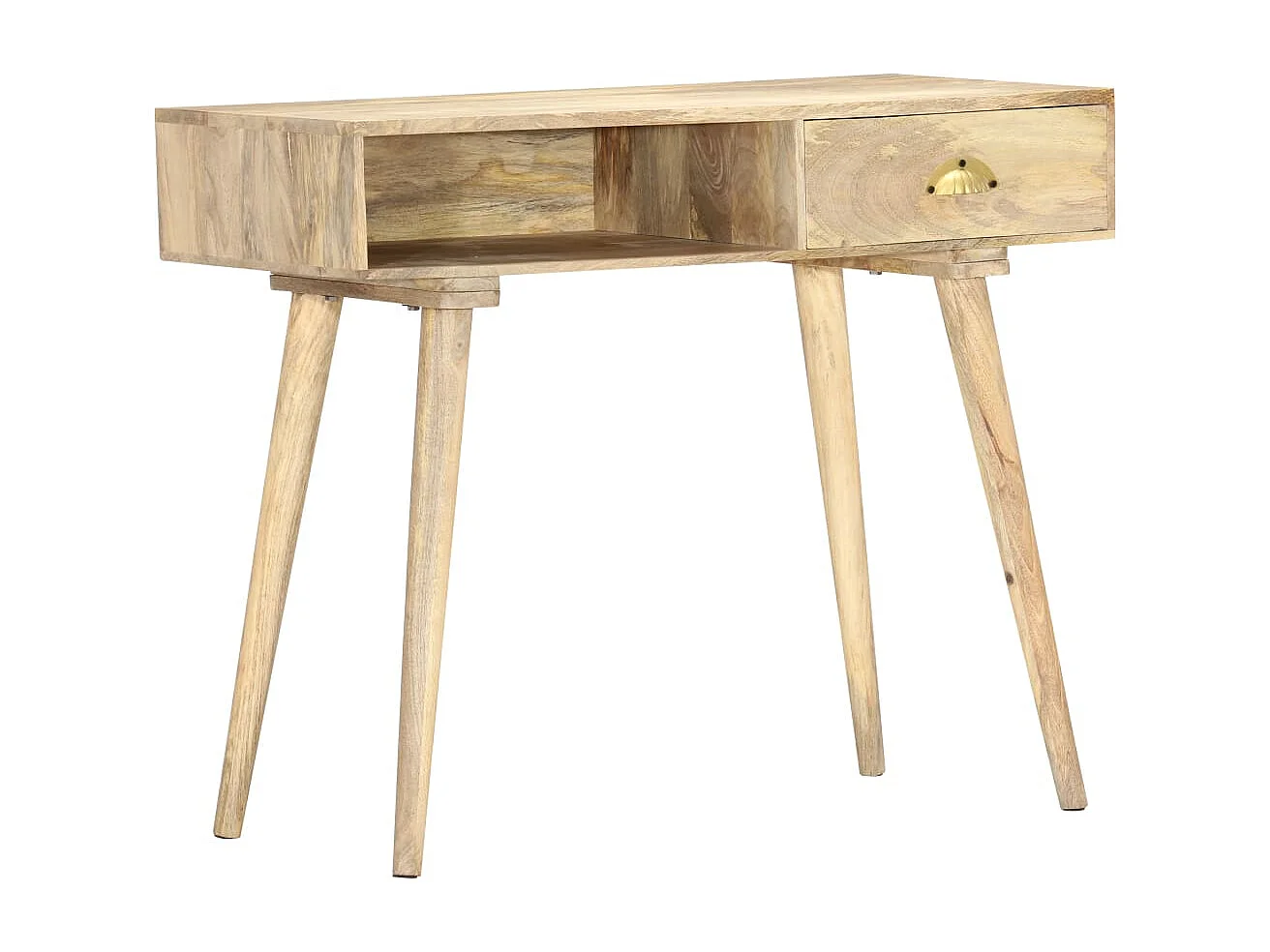 Table console 90x45x75 cm bois de manguier massif