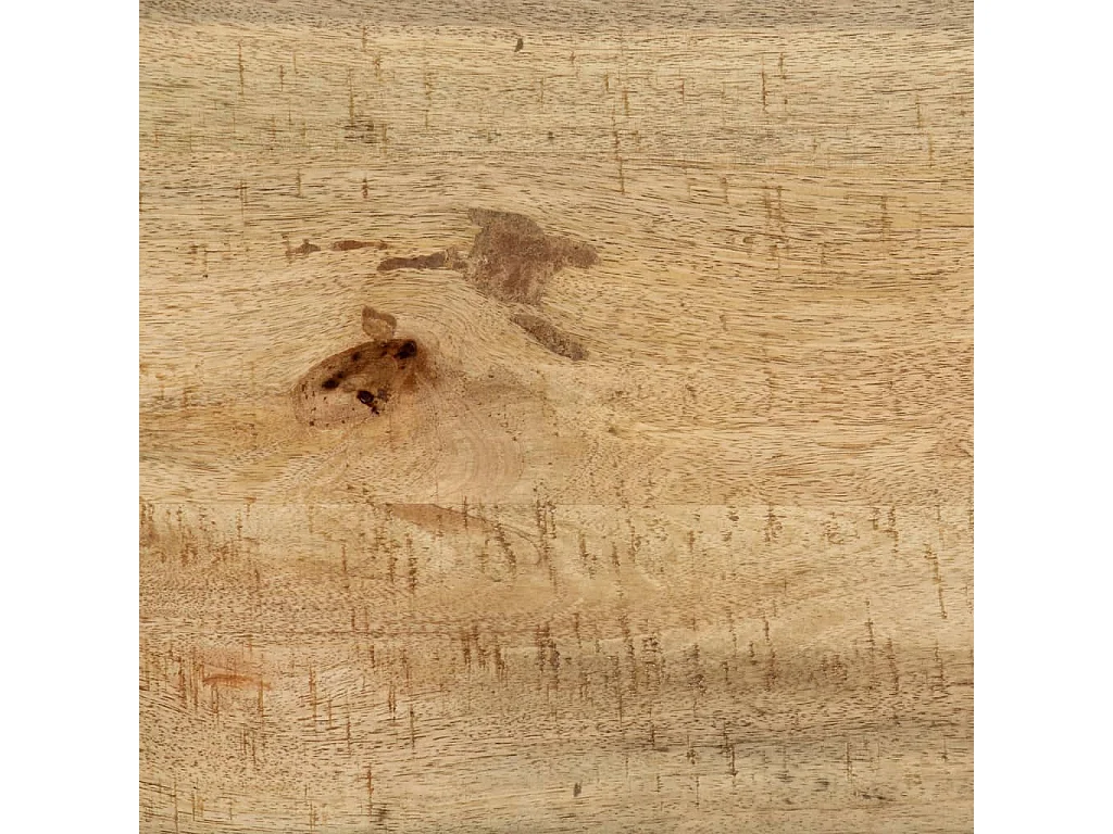 Consolle 110x30x75 cm in legno massello di mango grezzo