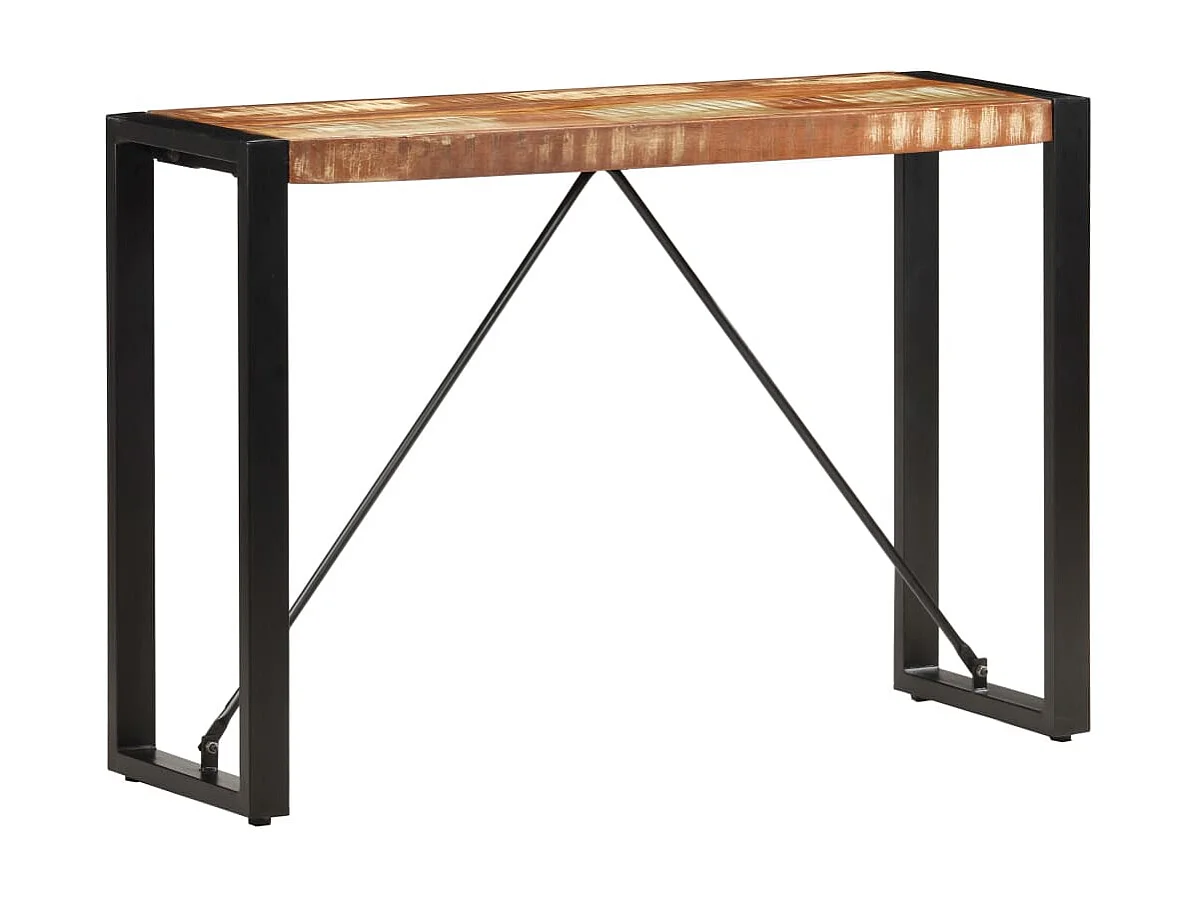 Table console 110x35x76 cm Bois de récupération massif