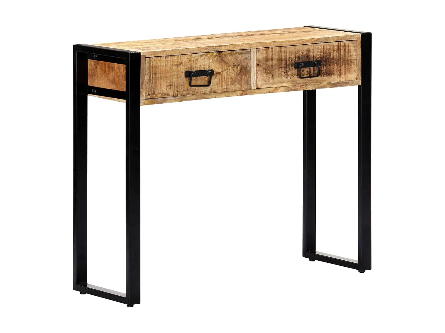 Table console 90 x 30 x 75 cm Bois de manguier massif