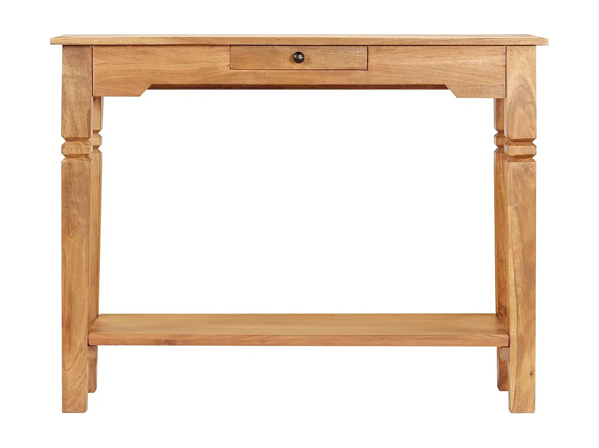 Consolle 100x40x76 cm Legno massello di acacia