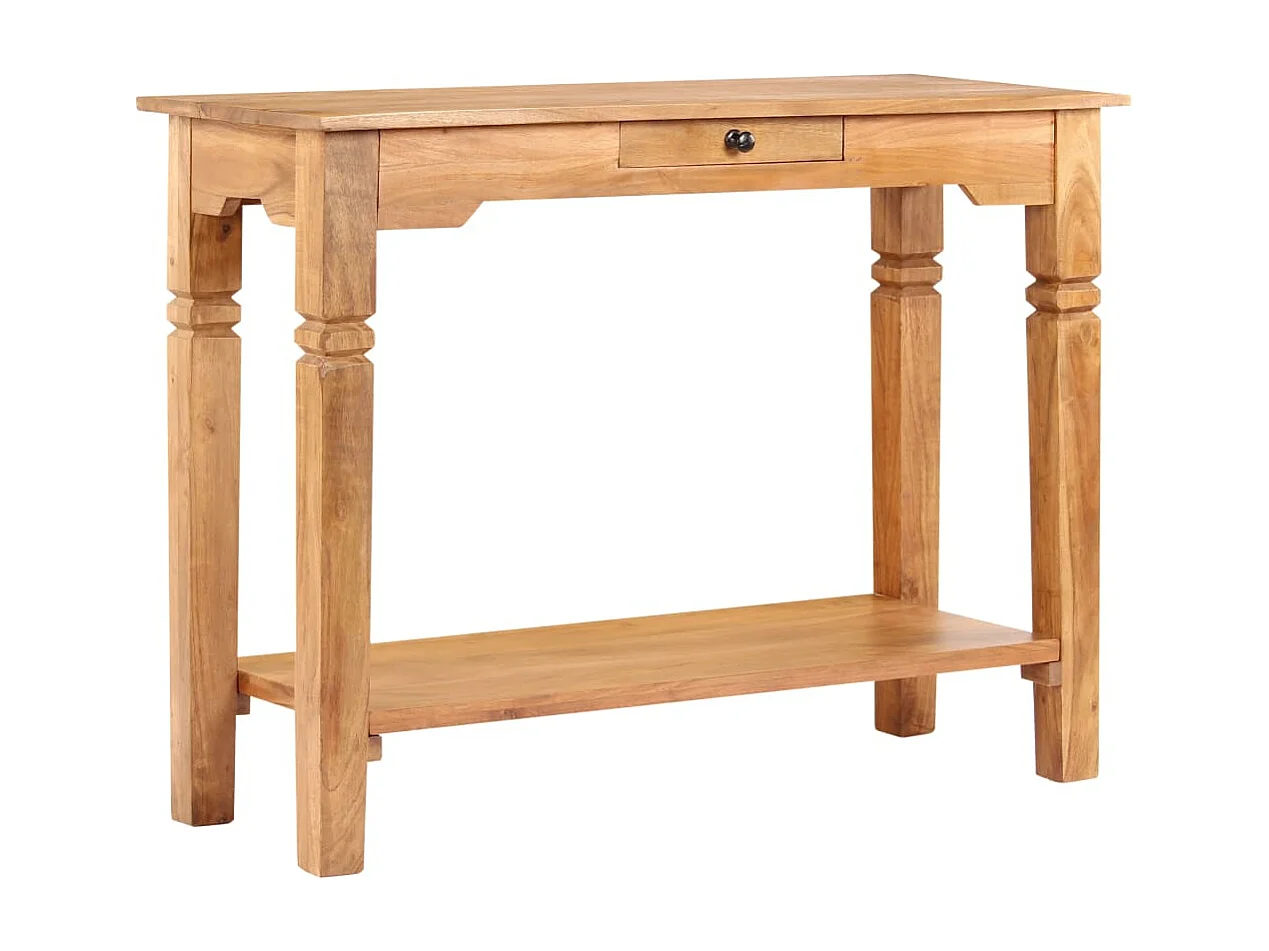 Consolle 100x40x76 cm Legno massello di acacia