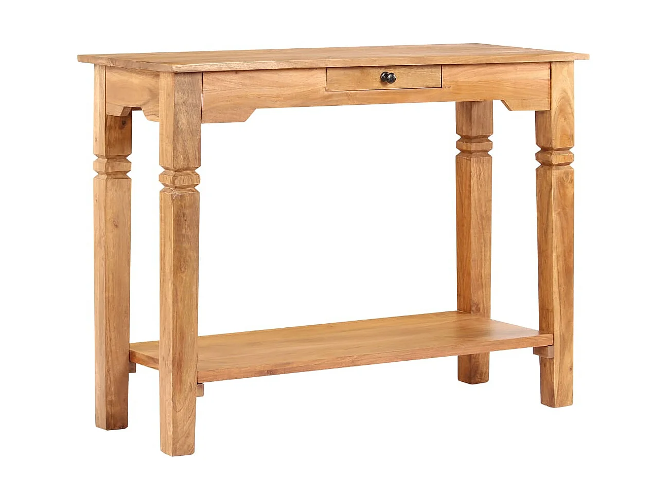 Table console 100x40x76 cm Bois d'acacia massif
