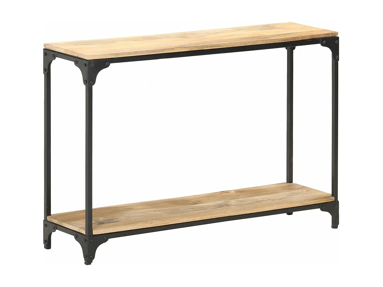 Table console 110x30x75 cm Bois de manguier massif