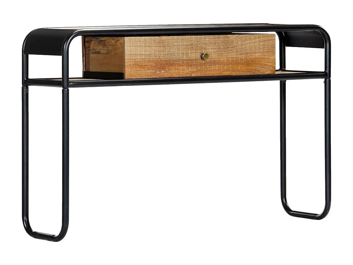Table console 118 x 30 x 75 cm Bois de manguier massif