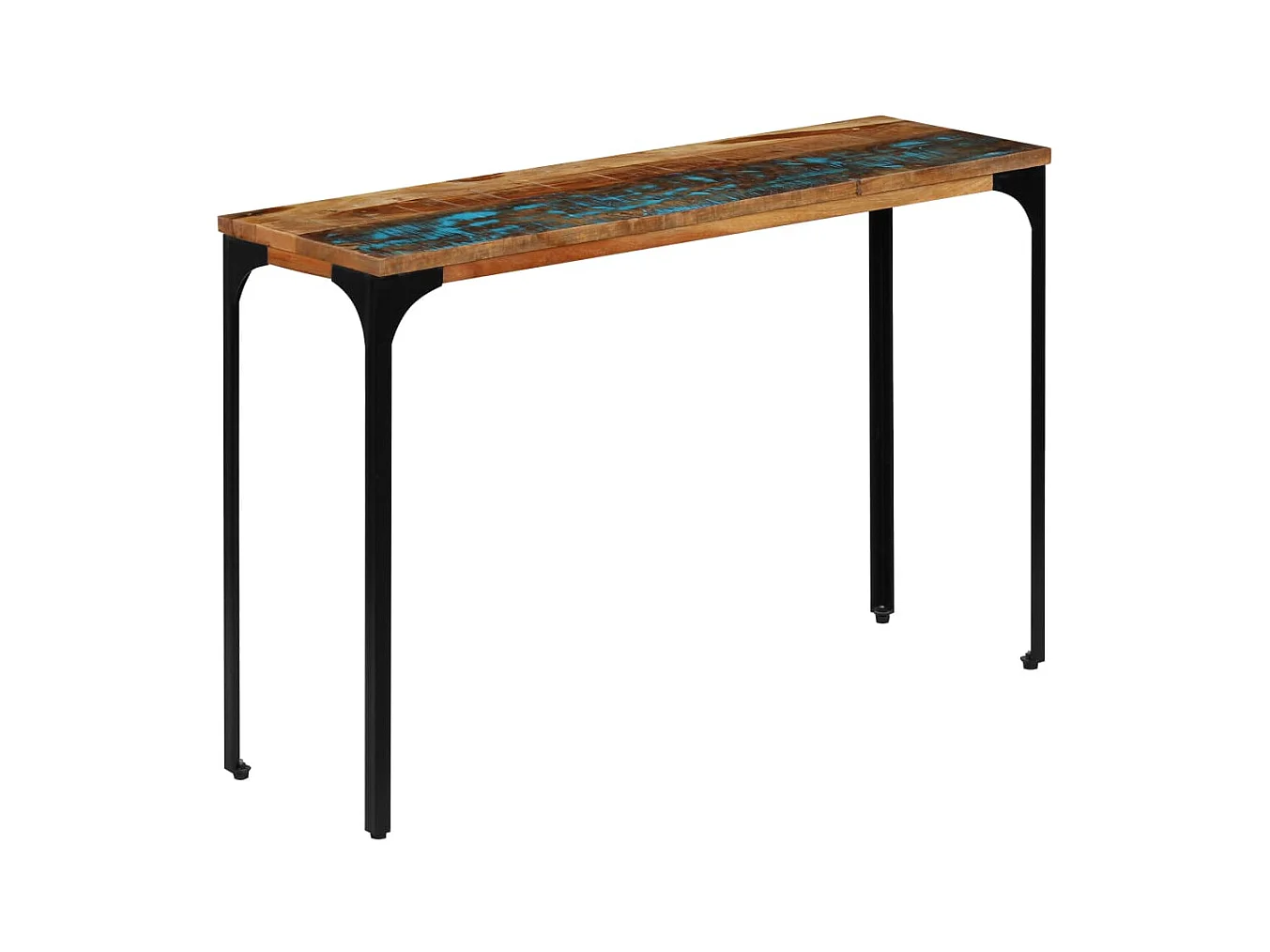 Table console 120 x 35 x 76 cm Bois de récupération massif