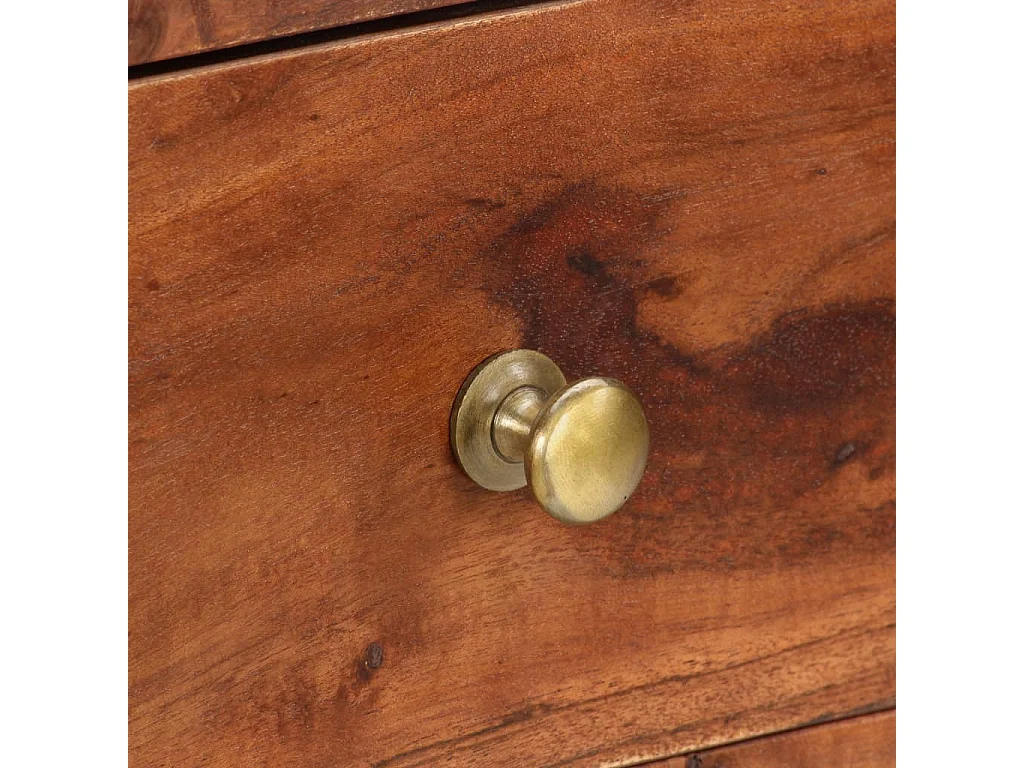 Consolle 100x35x76 cm Legno massello di acacia