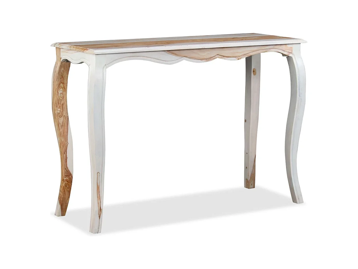 Consoletafel Massief Sheeshamhout 110 x 40 x 76 cm