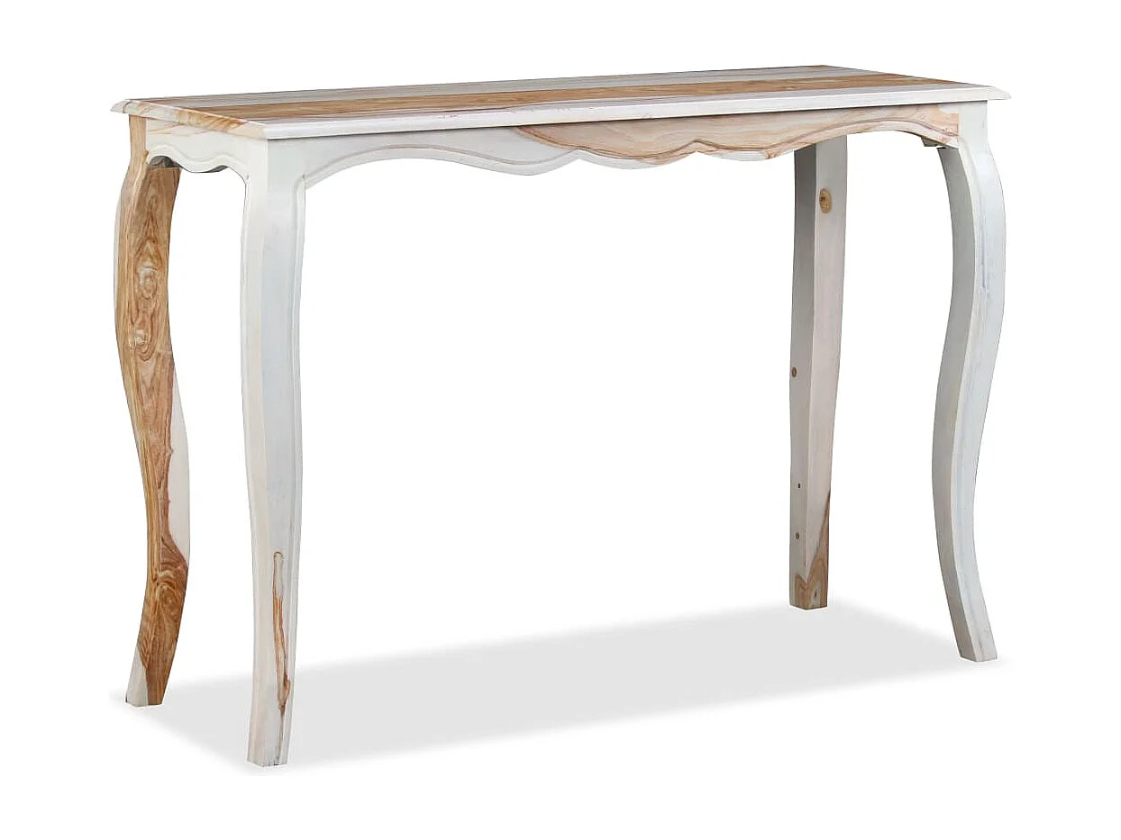 Consoletafel Massief Sheeshamhout 110 x 40 x 76 cm