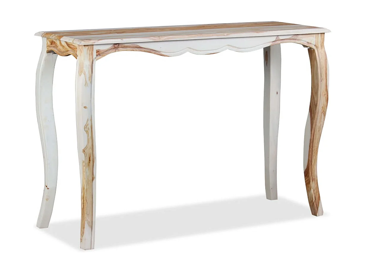 Consoletafel Massief Sheeshamhout 110 x 40 x 76 cm