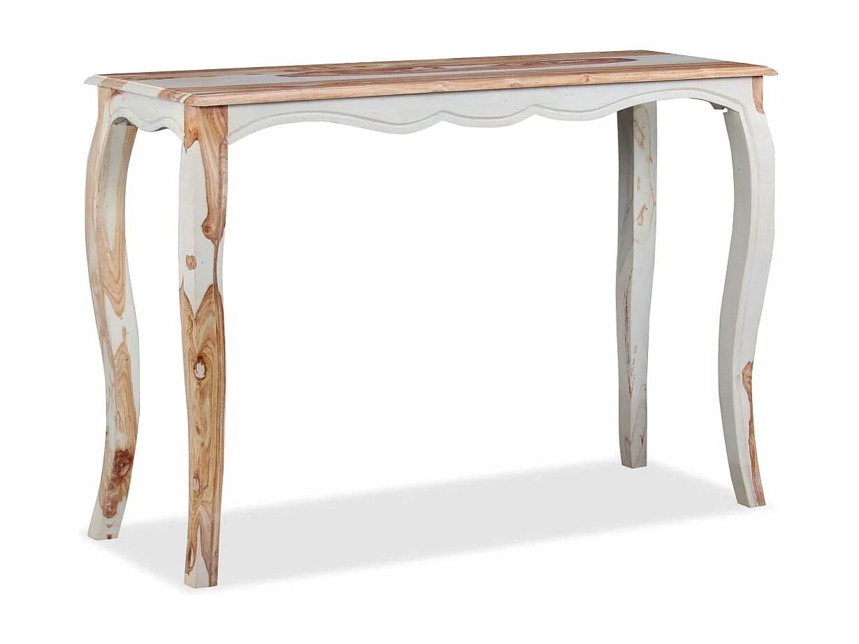 Consoletafel Massief Sheeshamhout 110 x 40 x 76 cm