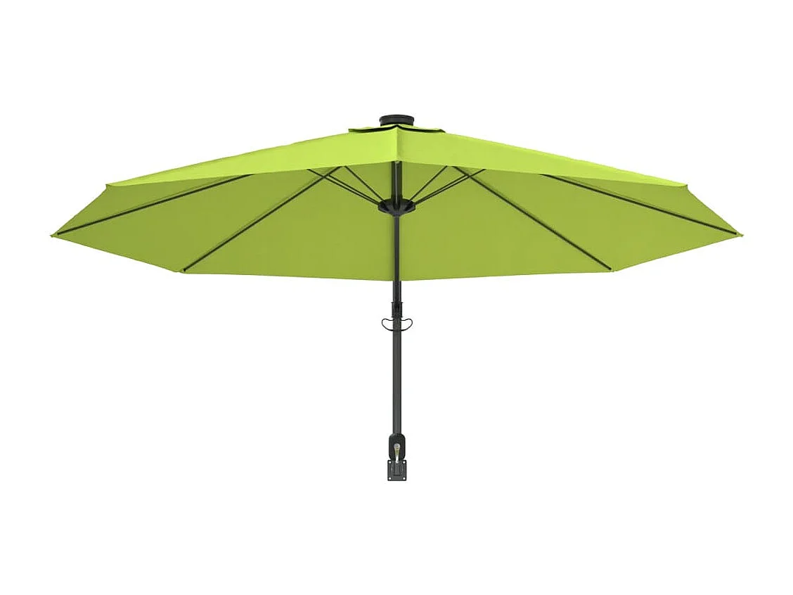 Ombrellone da muro verde mela 290 cm