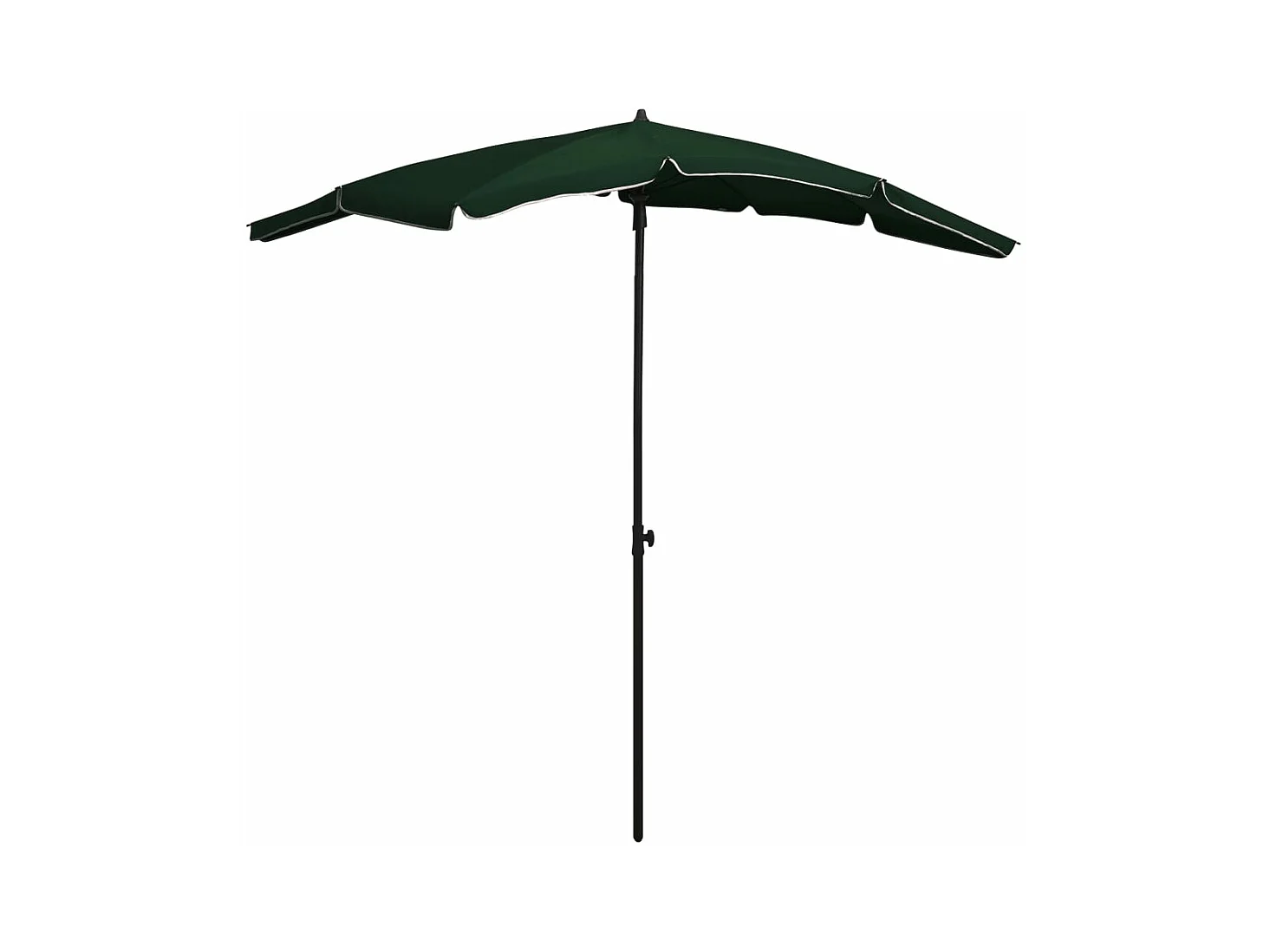 Ombrellone da giardino con palo 200x130 cm Verde