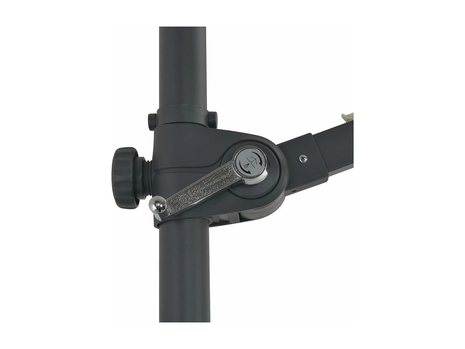 Parasol met draagbare voet Zand