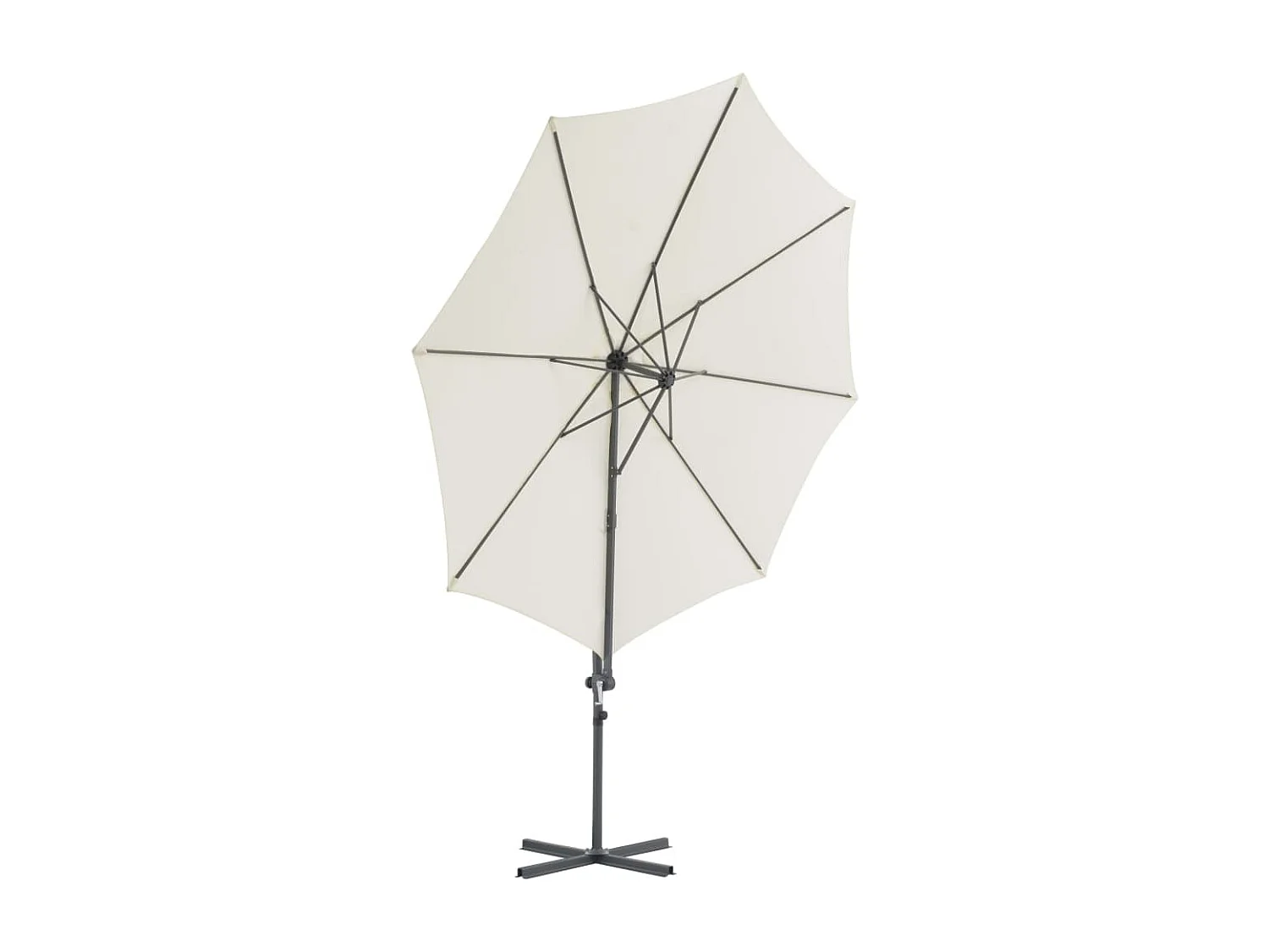 Parasol met draagbare voet Zand