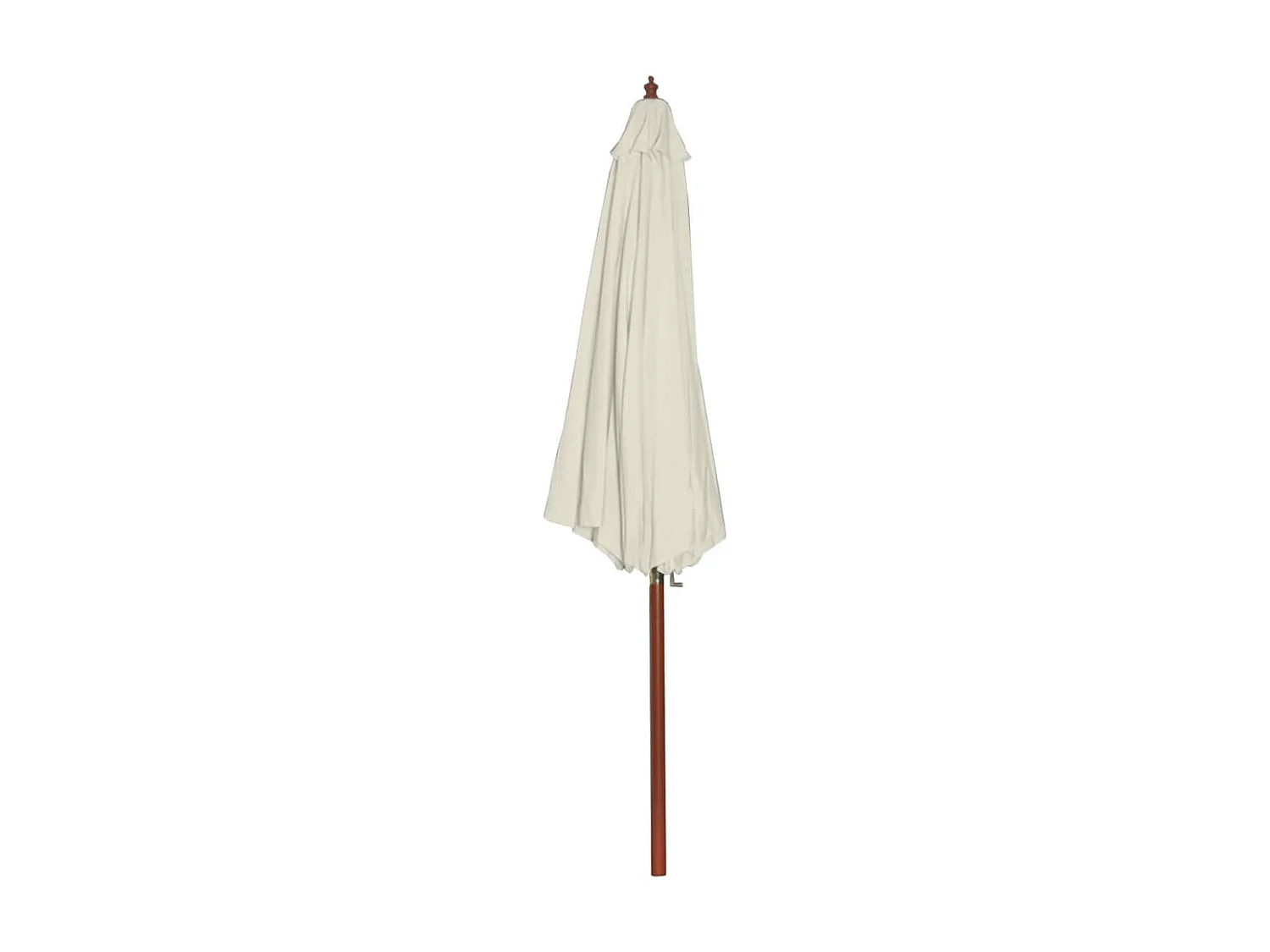 Parasol 300x258 cm Blanc sable