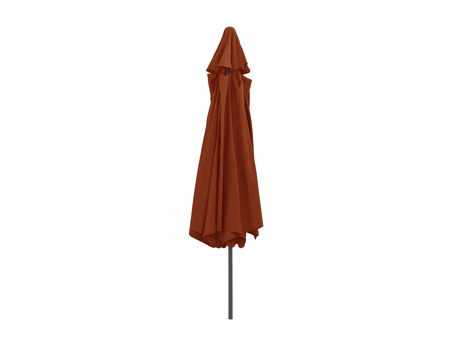 Buitenparasol met metalen paal 400 cm Terracotta