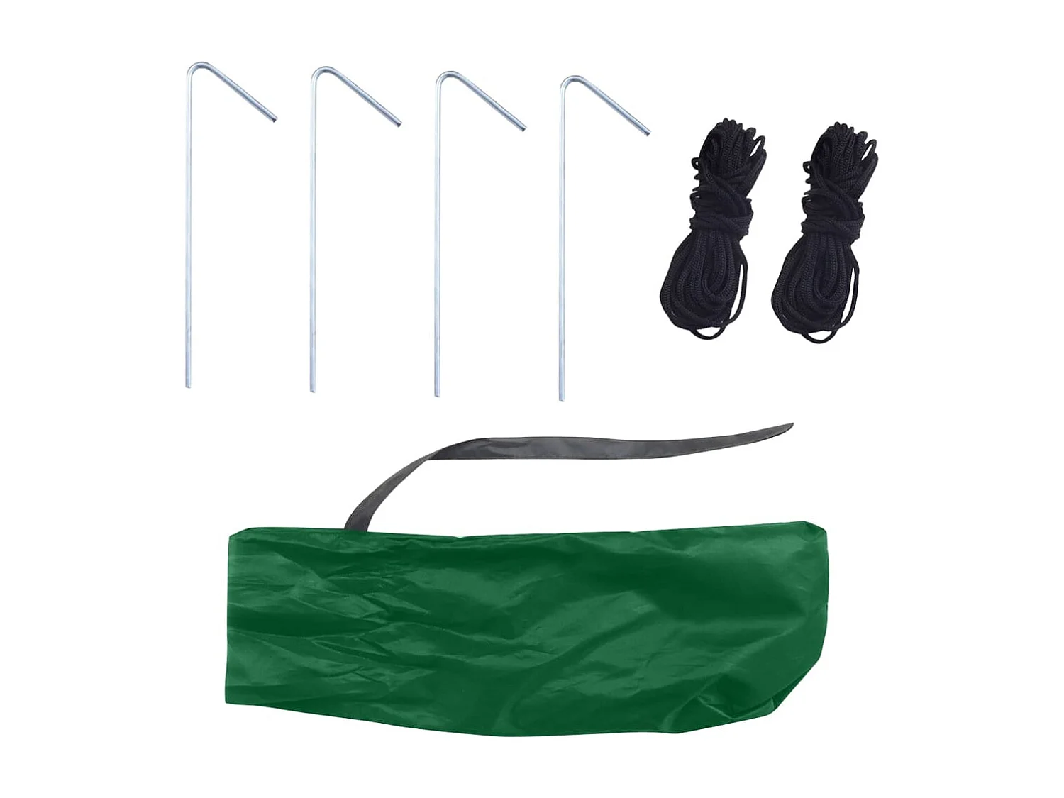 Angelschirm Grün 240x210 cm