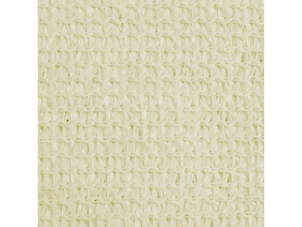 Parasol en PEHD rectangulaire 4 x 6 m Crème