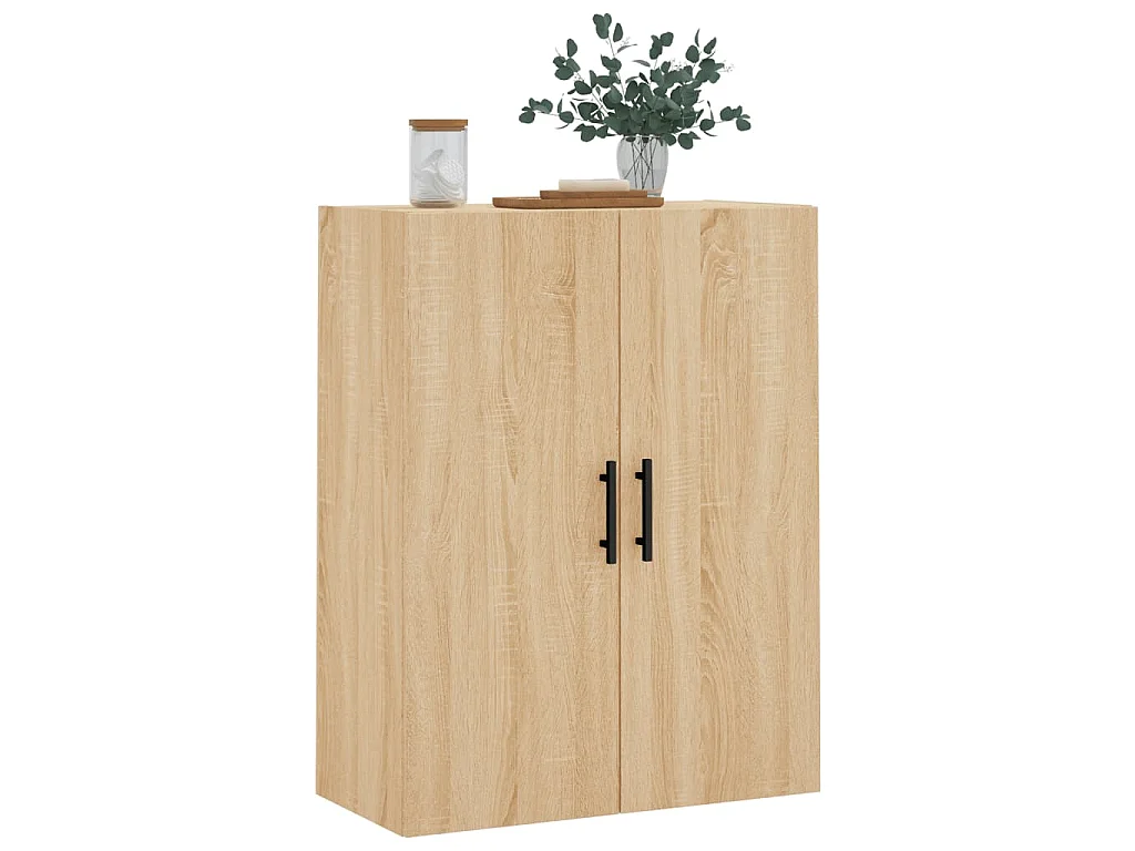 Bovenkast 69,5x34x90 cm sonoma eikenkleurig